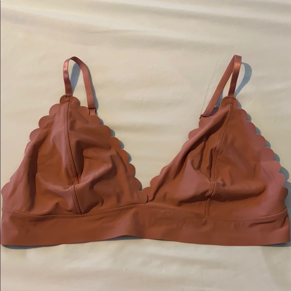 Scalloped Unlined Bralette